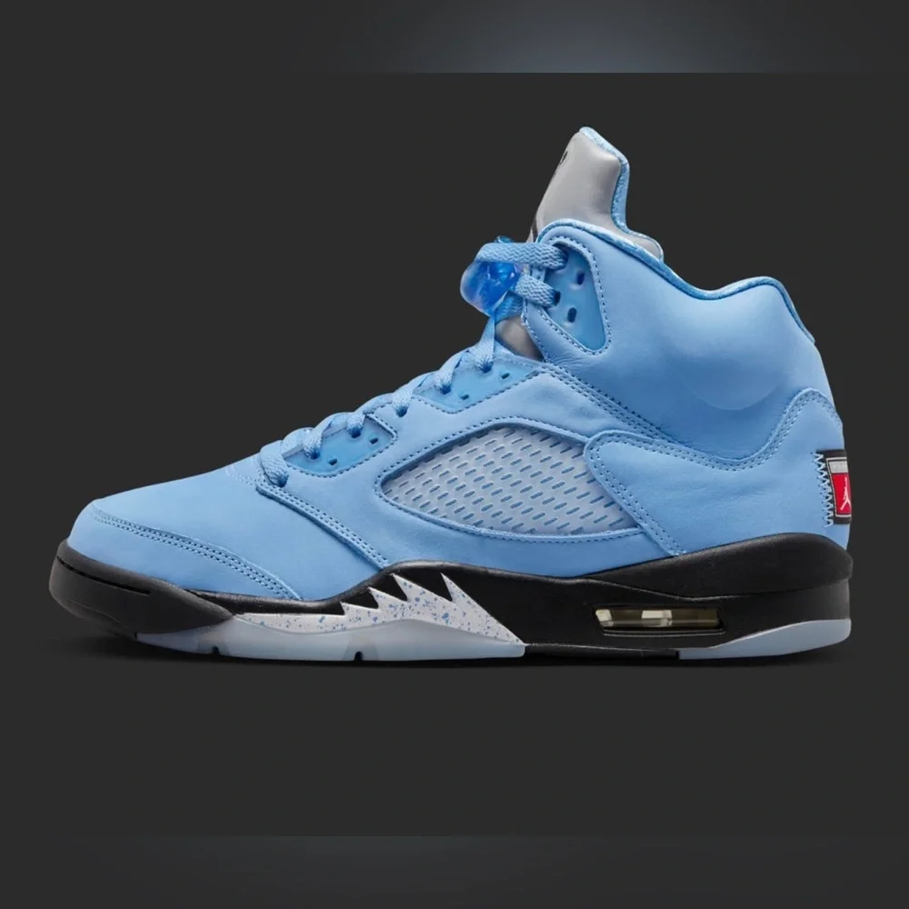 ❌SOLD❌ Nike Air Jordan 5 Retro “UNC” sneakers, New in Box, M13 - Picture 3 of 9
